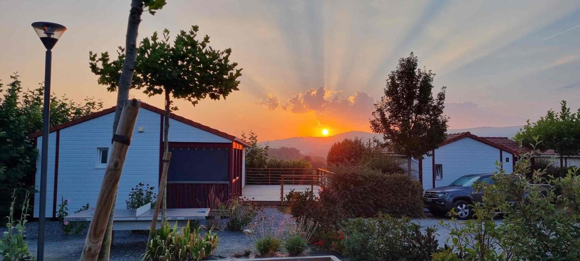 Domaine Chalets Larlapean Saint-Martin-dʼArrossa Exterior foto